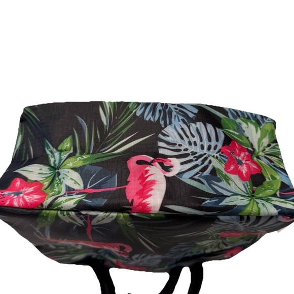 Insulated Flamingo Lunch Bag Tropical Container School Work Travel Picnic NEW - Picture 5 of 10